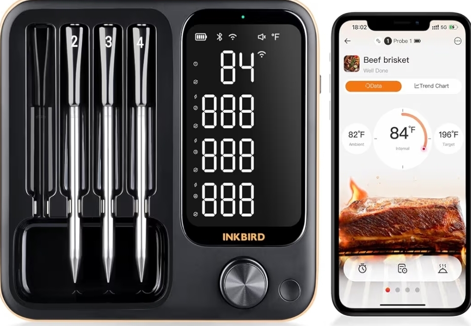 INKBIRD Mini Wireless Meat Thermometer