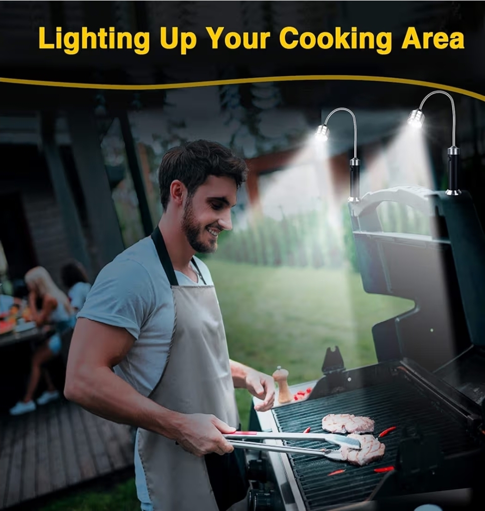 Magnetic LED BBQ Grill Lights